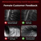 Scalp Massage Brush with Oil Applicator