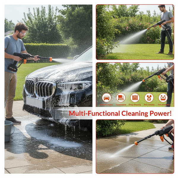 High Pressure Water CLEANING GUN